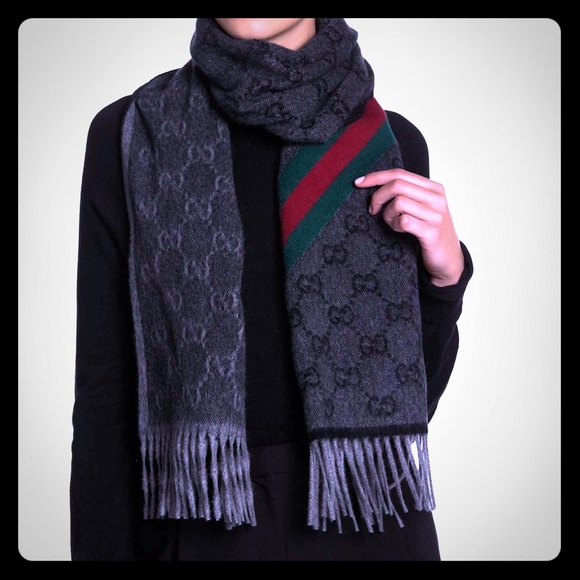 Gucci Accessories - Beautiful Gucci wool/angora scarf 🤍❤️💚